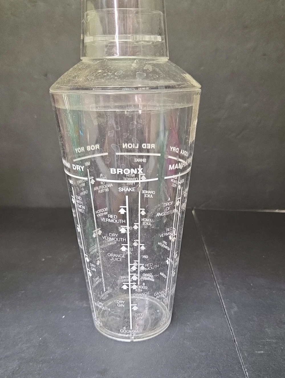 Fun Express Plastic Martini Glasses 6, Shaker, Utensils, Napkins, Coasters